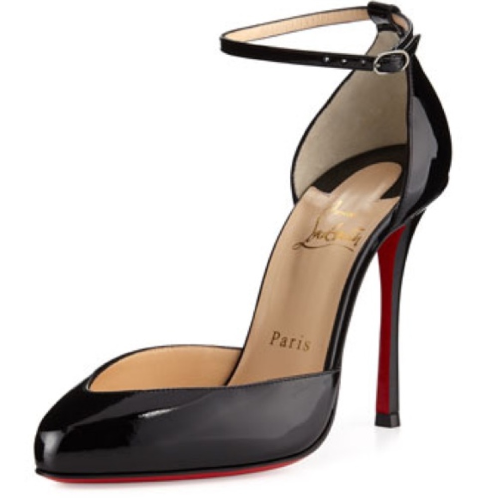 Christian Louboutin Dollyla Patent 100mm Red Sole Pump, Brand new!!